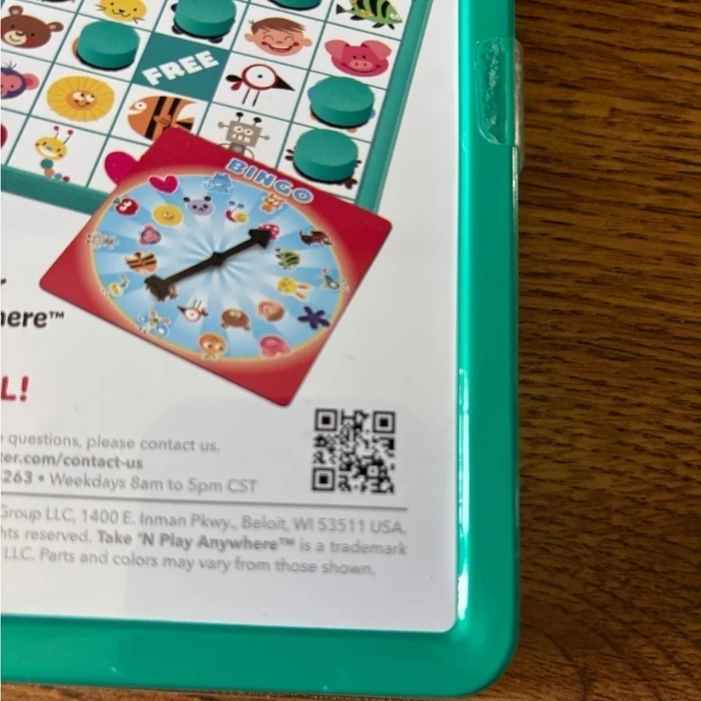Magnetic Bingo Game for Kids